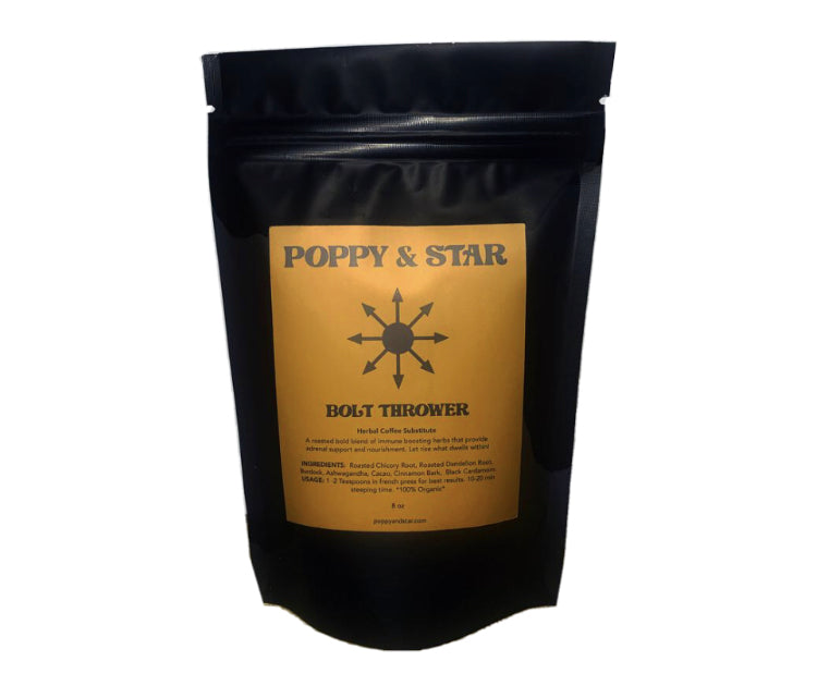 Poppy & Star Bolt Thrower Herbal Coffee Blend