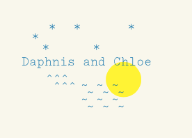 daphnis and chloe