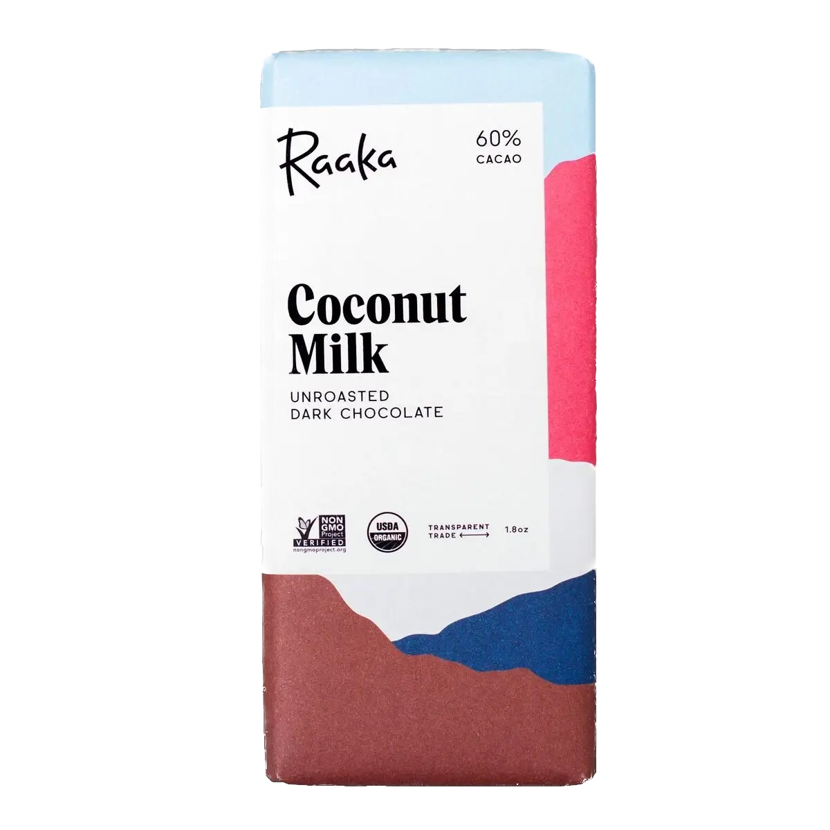 Raaka  60% Coconut Milk Chocolate Bar