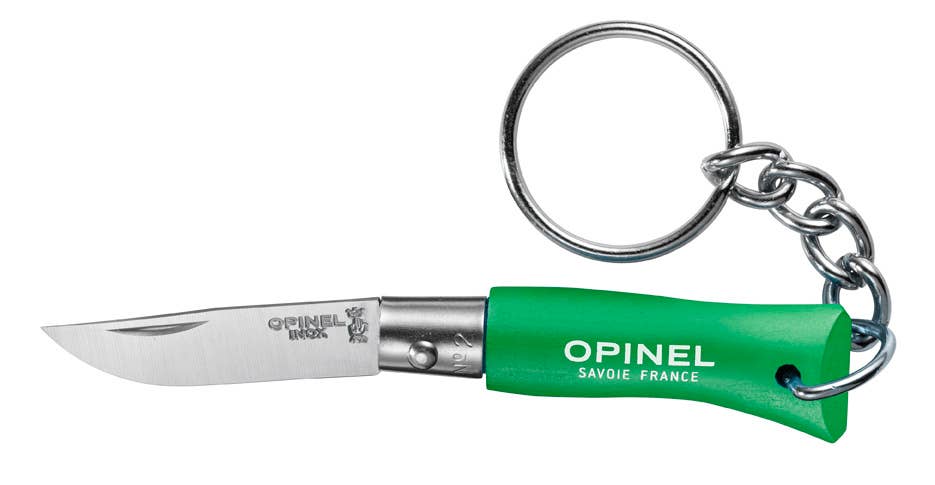 No.02 Colorama Stainless Folding Key Chain Knives