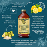 Portland Syrups Meyer Lemon Syrup