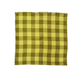 All Roads Big Gingham Napkin Pair - Limon