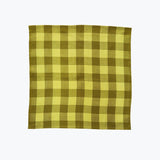 All Roads Big Gingham Napkin Pair - Limon