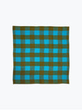 All Roads Big Gingham Napkin Pair - Pond