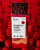Raaka Raspberry Waffle Crunch Bar - Valentine's Limited Batch