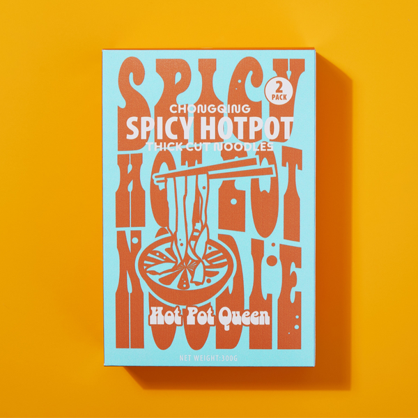 Preorder: Hot Pot Queen Spicy Hotpot Thick Cut Noodles