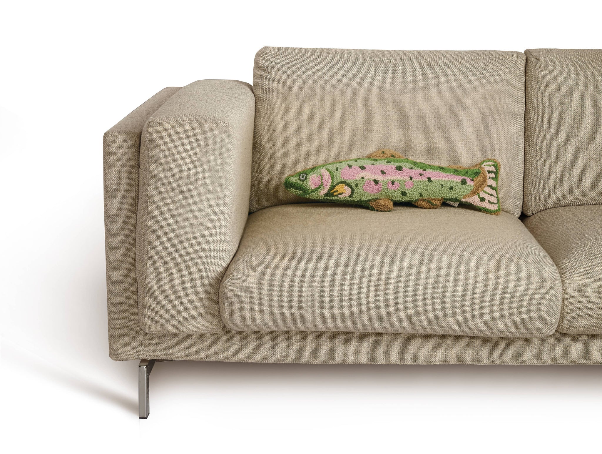 Preorder: Shaped Trout Hook Pillow