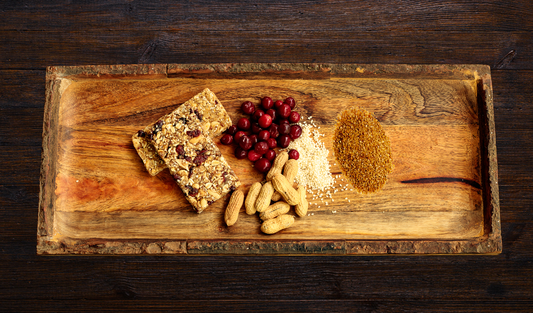 Squirrel Bar - Peanut, Cranberry & Sesame Seed Snack Bar