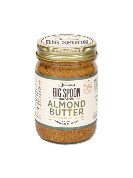 Preorder: Almond Butter with Wildflower Honey: 13oz Jar