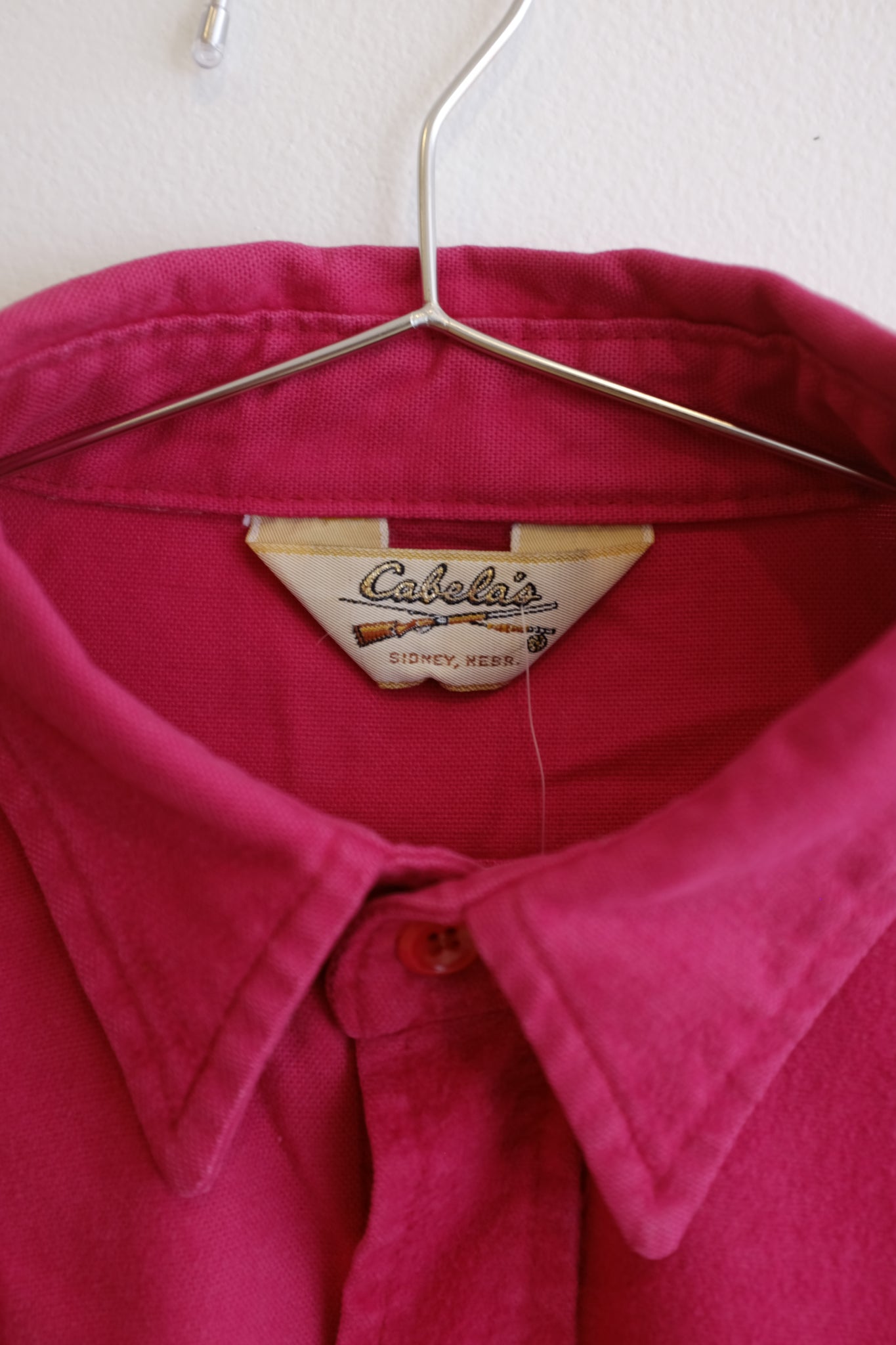 Vintage Cabela's Red Button-down shirt