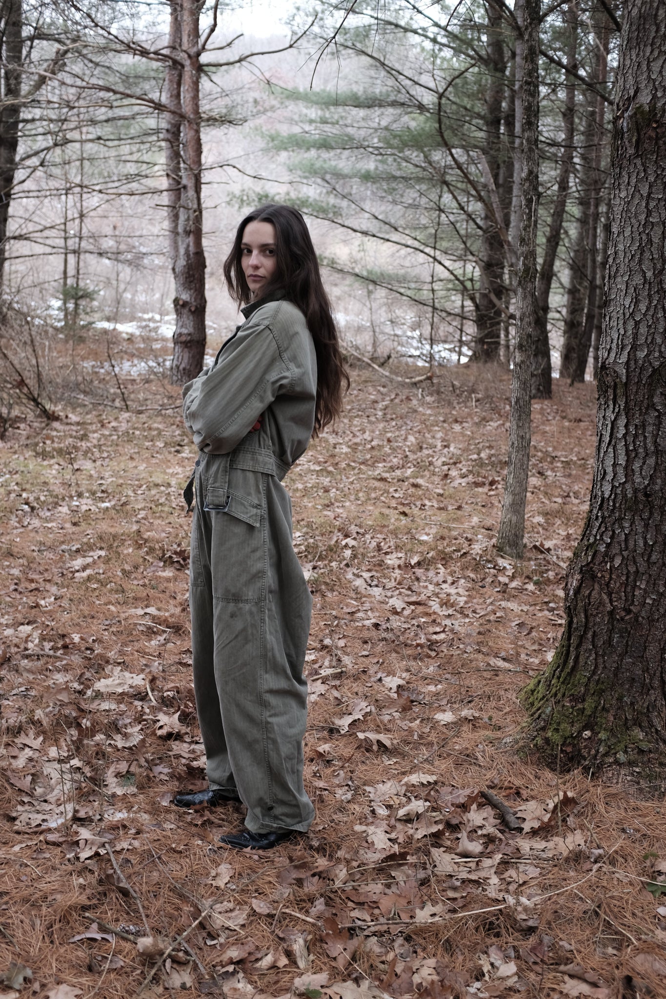 Vintage Green Jumpsuit