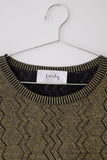 Lonely Label Gold Knit Top