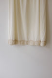 Vintage Off-white Half Slip