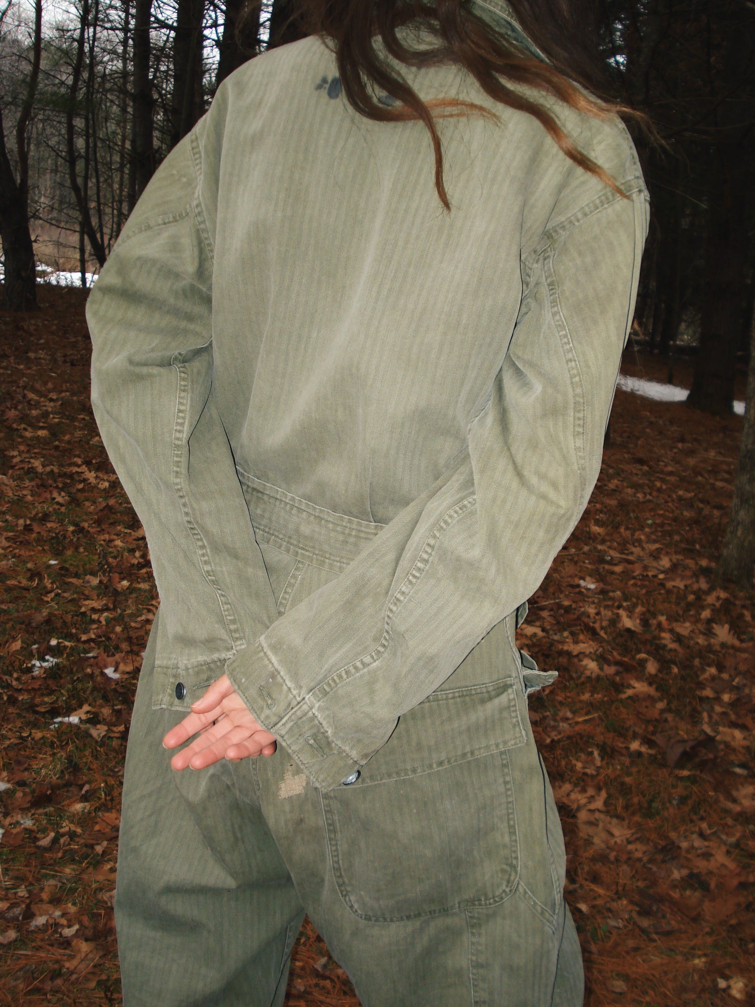 Vintage Green Jumpsuit