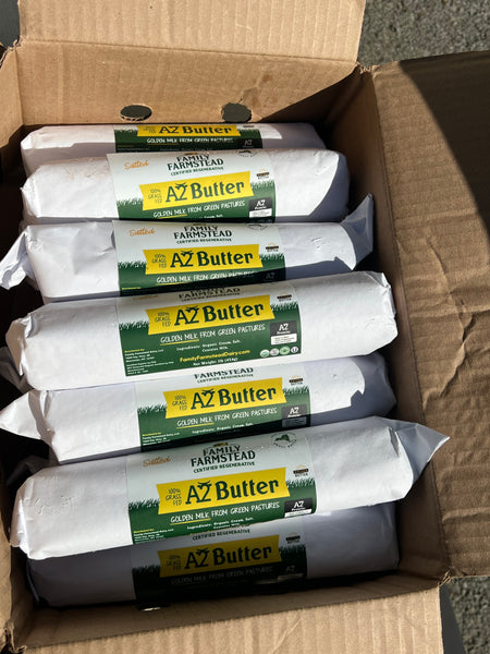 Two in stock at all sorts! A2 Salted Butter from the 607 CSA
