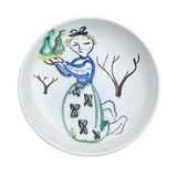 Vintage Hand-painted Plate