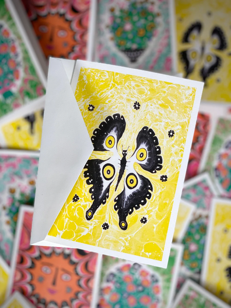 Myfawnwy Butterfly Card