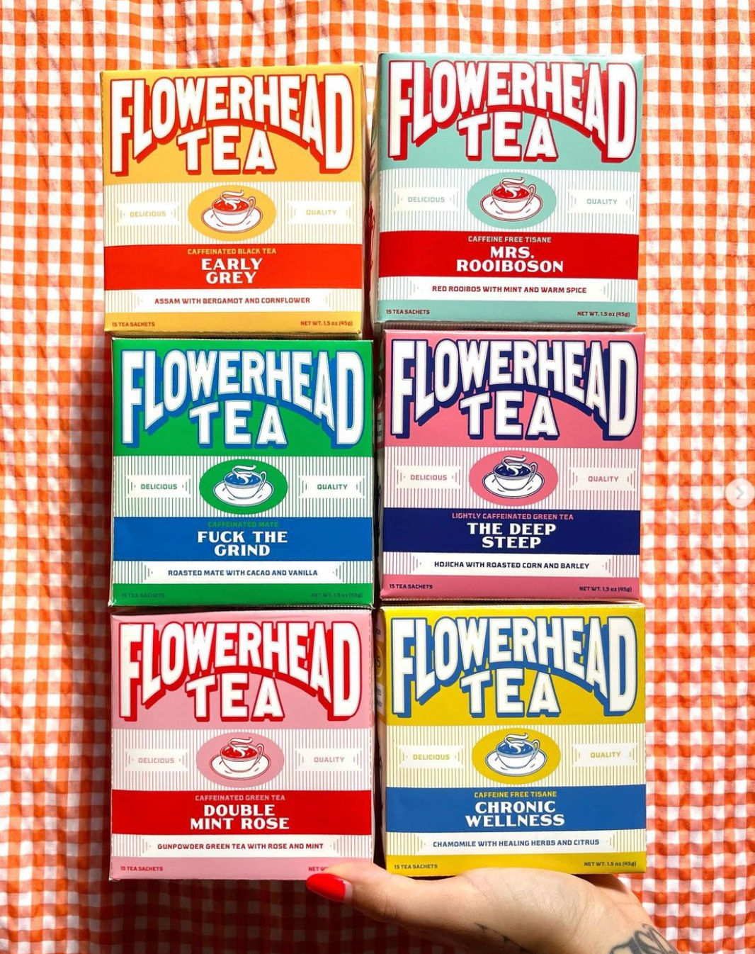 Preorder: Flowerhead Tea -- in stock December 5th!