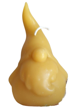Gnome Beeswax Candle