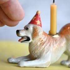 In Stock! Golden Retriever Cake Topper