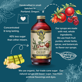 Portland Syrups Pomegranate Cherry Syrup