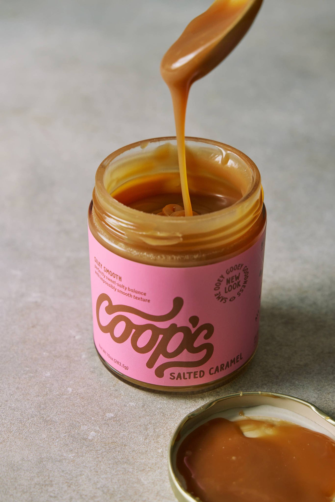 Just landed! Coop's Salted Caramel Sauce
