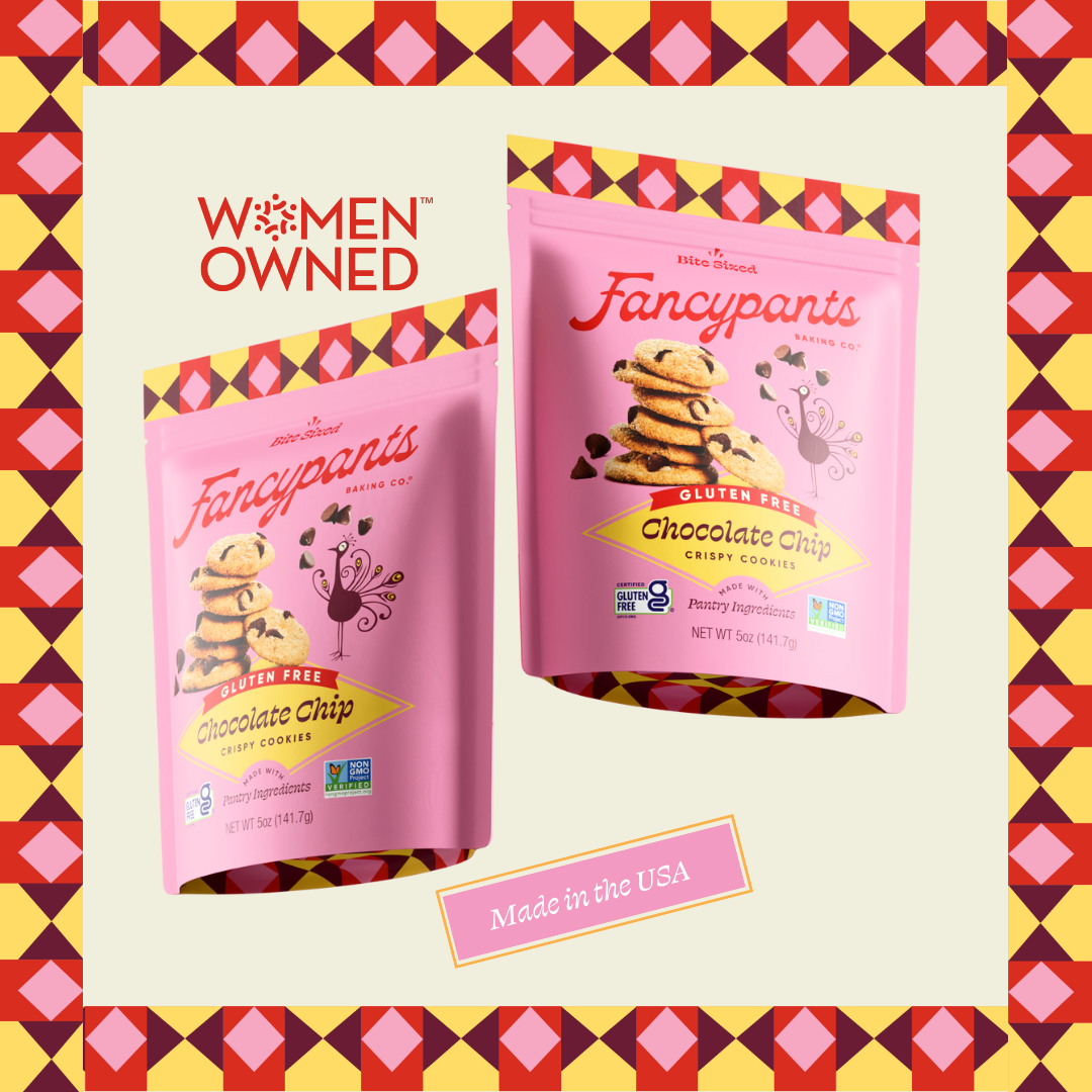 In Stock Nov 1: Fancypants Baking Co. GF Chocolate Chip Cookies