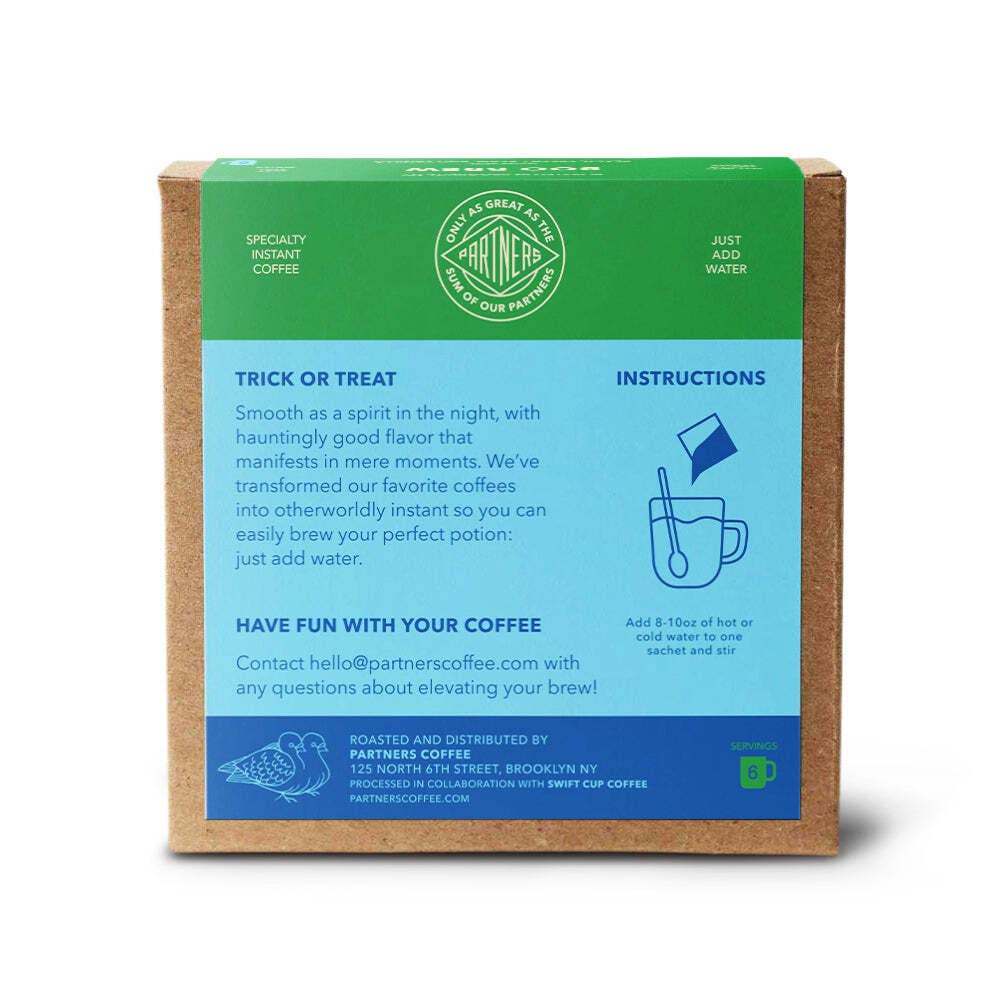 Partners Boo Brew Specialty Instant Coffee