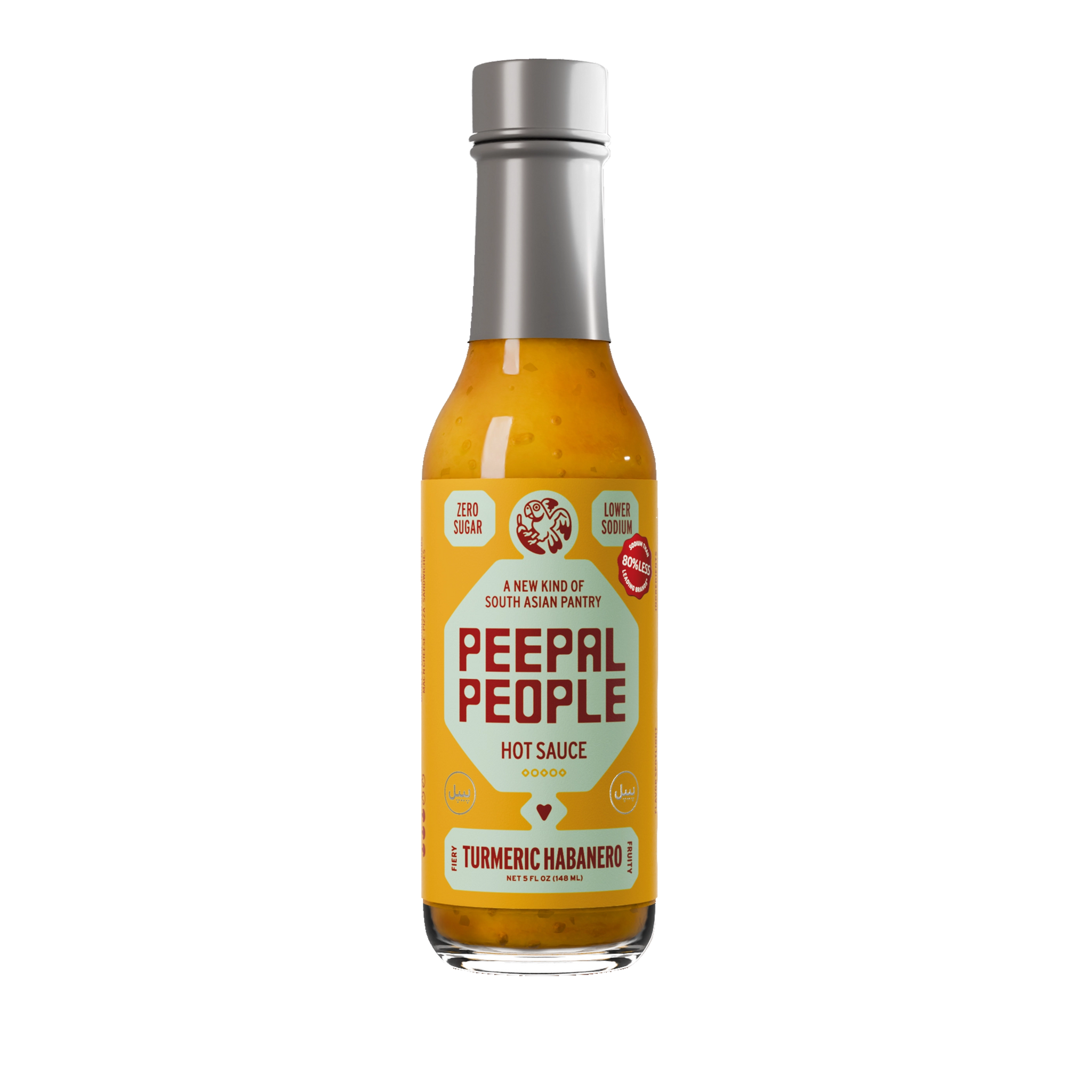 Peepal People Turmeric Habanero Hot Sauce