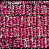 White Sage Smudge Wands with Red Rose Petals