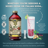 Portland Syrups Pomegranate Cherry Syrup