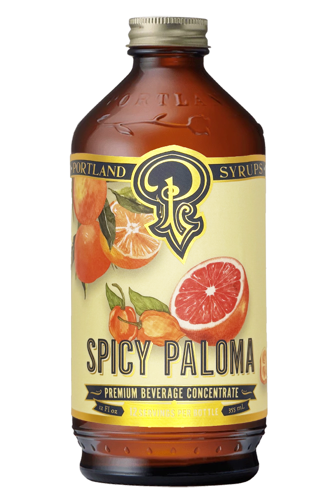 Spicy Paloma Syrup 12oz - cocktail / mocktail / Coffee / Tea