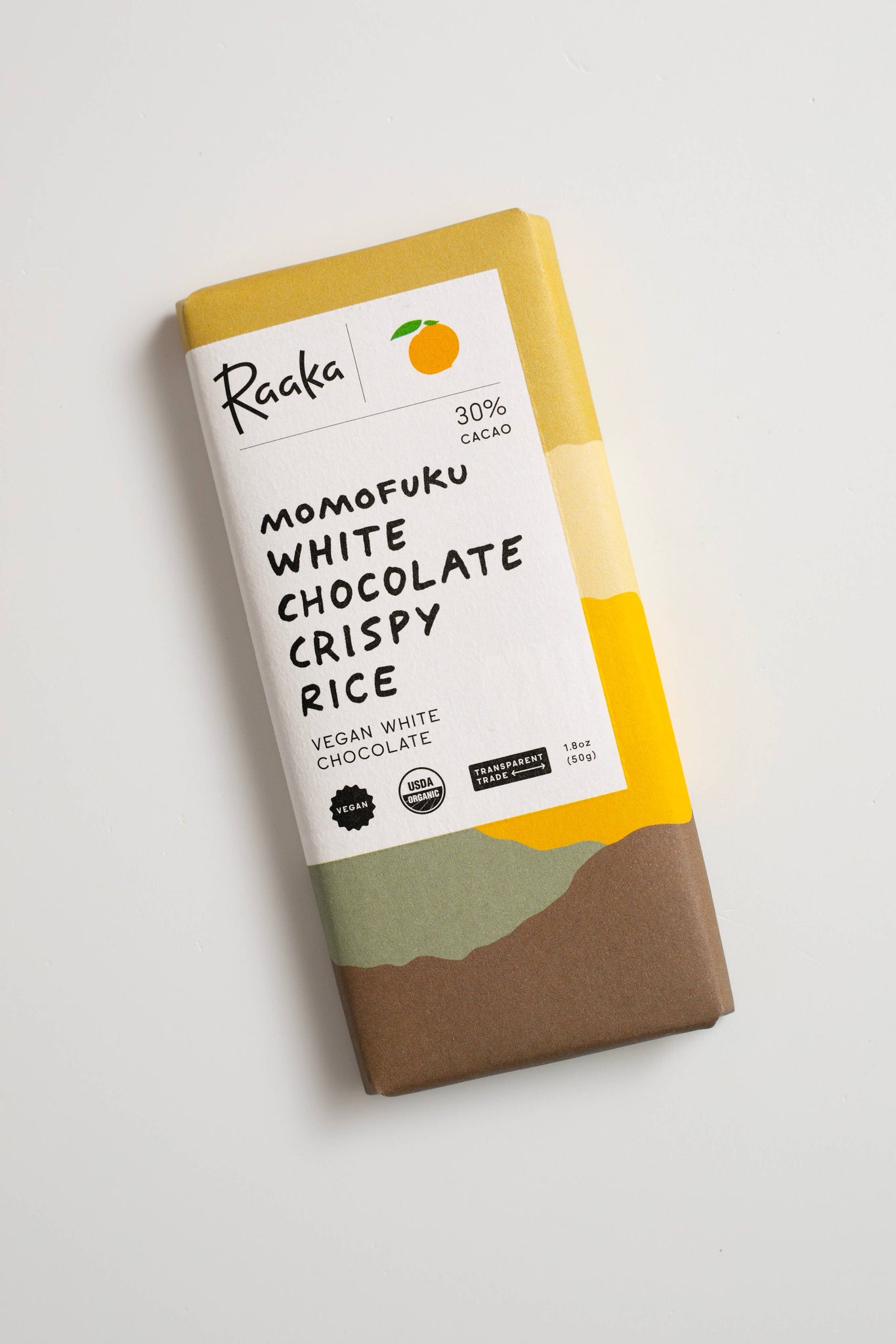 Raaka x Momofuku White Chocolate Crispy Rice Bar - Limited Batch