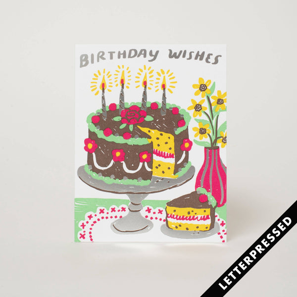Preorder: Birthday Cake Wishes Card