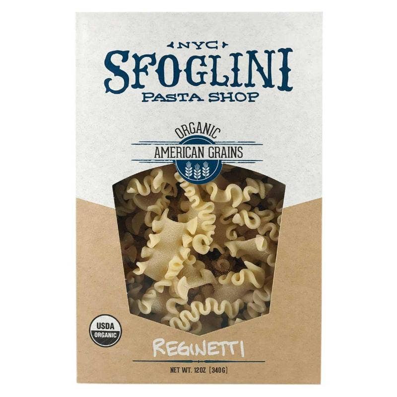 Organic Durum Semolina Reginetti Pasta