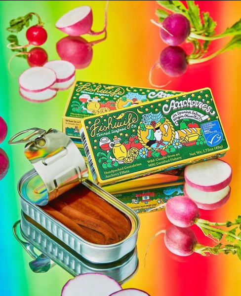 Fishwife Cantabrian Anchovies in Extra Virgin Olive Oil