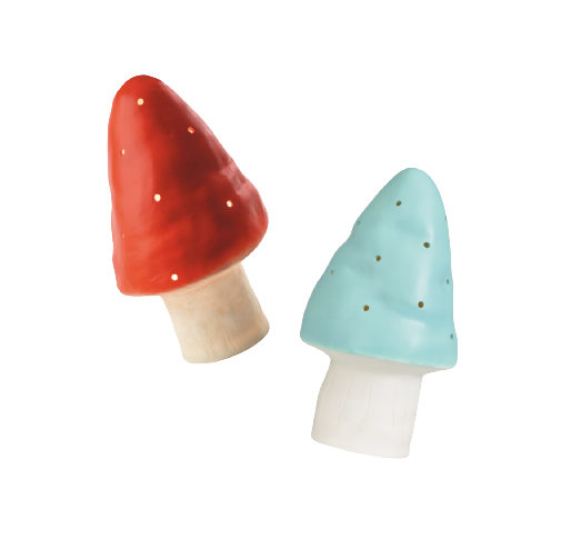 Small Pointy Mushroom Lamps
