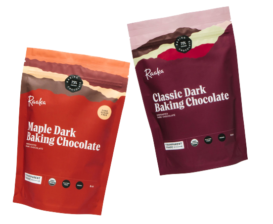 Raaka Baking Chocolate ~ Classic 71% and Maple