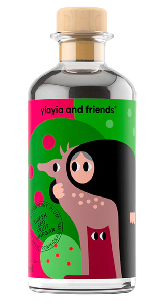 Preorder: Yiayia & Friends Red Fruit Vinegar