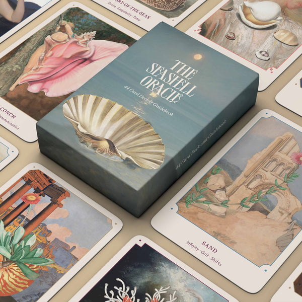 In stock: The Seashell Oracle: 44 Card Deck and Guidebook