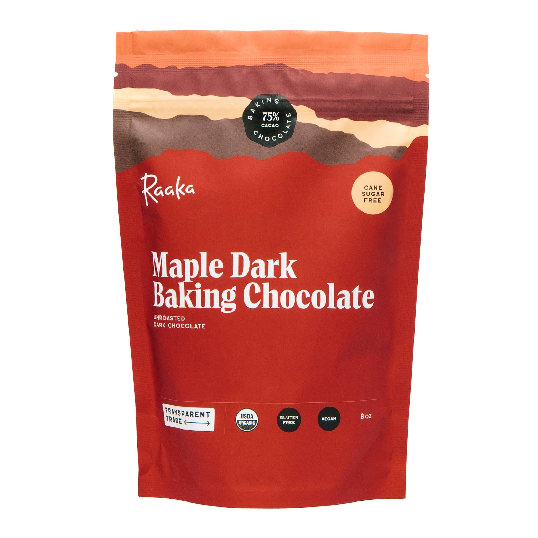 Raaka Baking Chocolate ~ Classic 71% and Maple