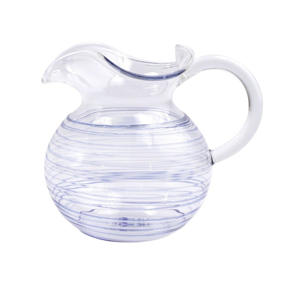 VIETRI swirl three-spout pitcher - handcrafted in Italy